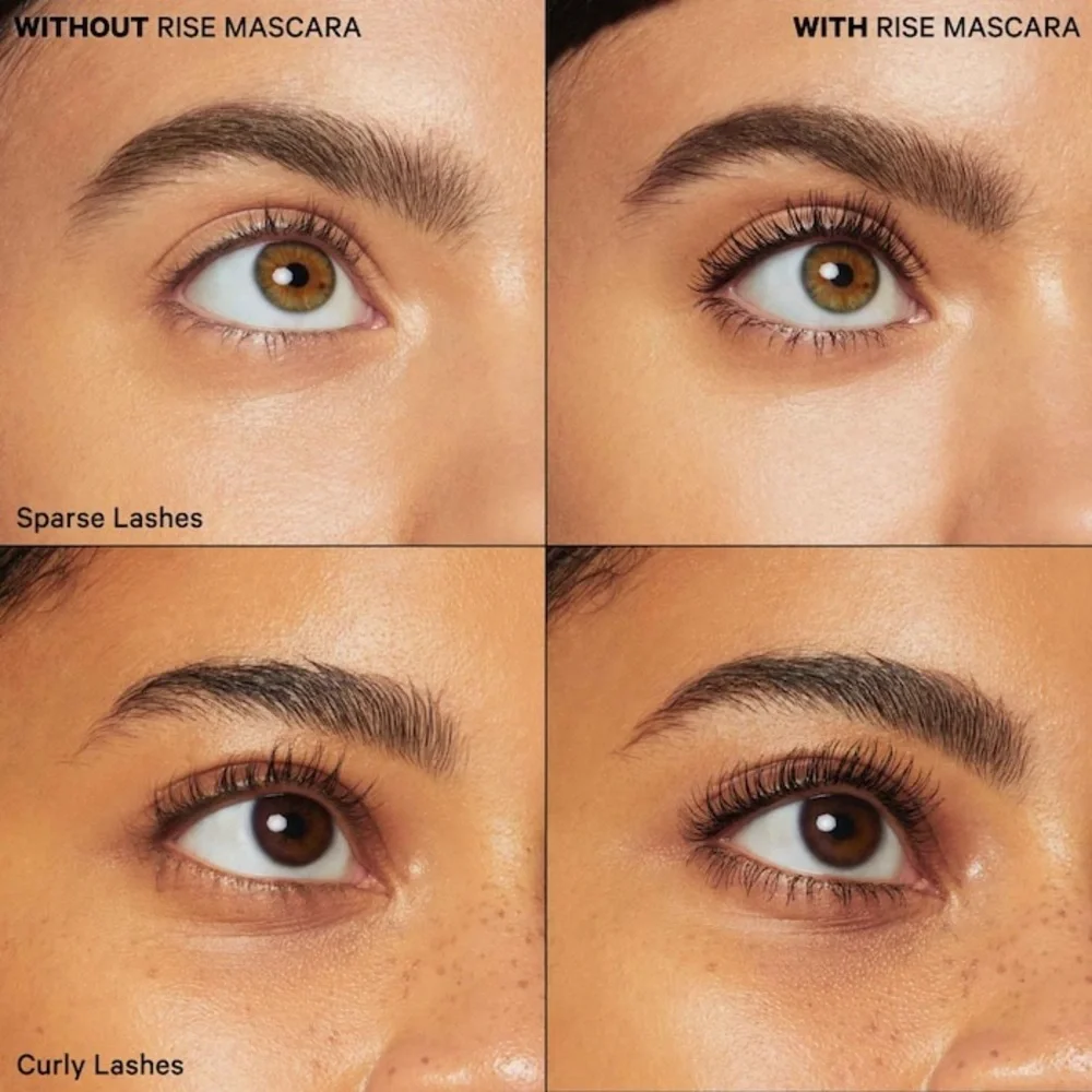 MILK MAKEUP RISE Lifting + Lengthening Mascara in Elevate - Extreme Black, 8g
